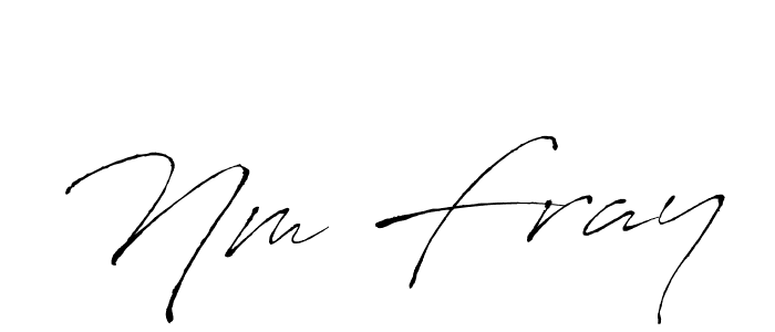 It looks lik you need a new signature style for name Nm Fray. Design unique handwritten (Antro_Vectra) signature with our free signature maker in just a few clicks. Nm Fray signature style 6 images and pictures png