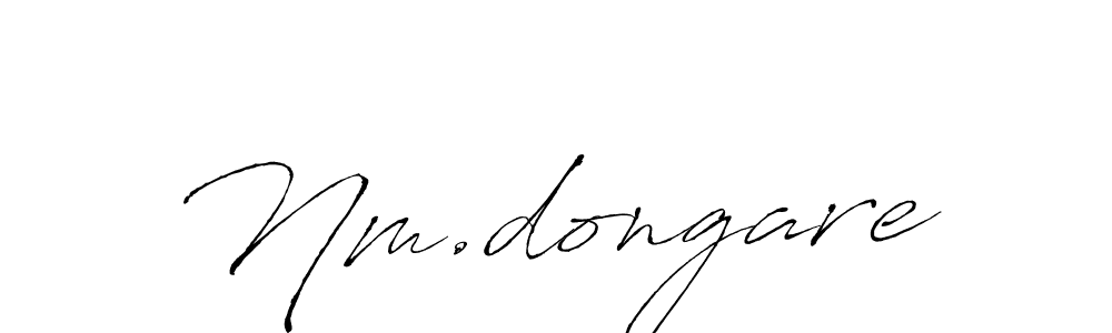 How to Draw Nm.dongare signature style? Antro_Vectra is a latest design signature styles for name Nm.dongare. Nm.dongare signature style 6 images and pictures png