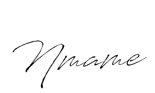 if you are searching for the best signature style for your name Nmame. so please give up your signature search. here we have designed multiple signature styles  using Antro_Vectra. Nmame signature style 6 images and pictures png