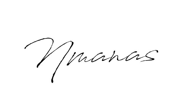 You should practise on your own different ways (Antro_Vectra) to write your name (Nmanas) in signature. don't let someone else do it for you. Nmanas signature style 6 images and pictures png