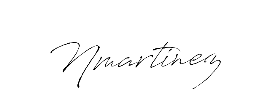 Nmartinez stylish signature style. Best Handwritten Sign (Antro_Vectra) for my name. Handwritten Signature Collection Ideas for my name Nmartinez. Nmartinez signature style 6 images and pictures png