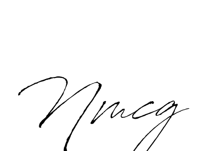 Antro_Vectra is a professional signature style that is perfect for those who want to add a touch of class to their signature. It is also a great choice for those who want to make their signature more unique. Get Nmcg name to fancy signature for free. Nmcg signature style 6 images and pictures png