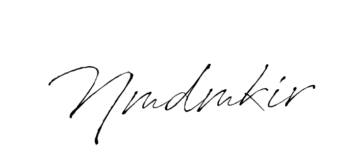 The best way (Antro_Vectra) to make a short signature is to pick only two or three words in your name. The name Nmdmkir include a total of six letters. For converting this name. Nmdmkir signature style 6 images and pictures png