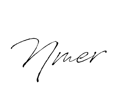 Also You can easily find your signature by using the search form. We will create Nmer name handwritten signature images for you free of cost using Antro_Vectra sign style. Nmer signature style 6 images and pictures png