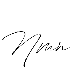 Similarly Antro_Vectra is the best handwritten signature design. Signature creator online .You can use it as an online autograph creator for name Nmn. Nmn signature style 6 images and pictures png