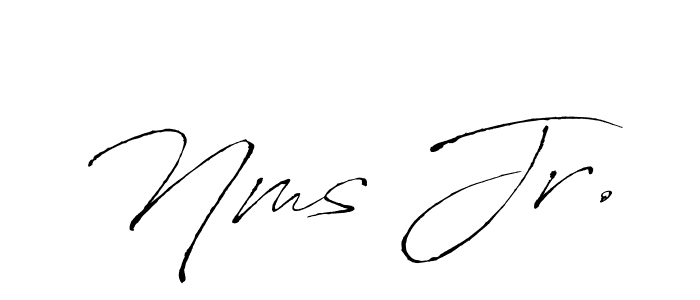 Also we have Nms Jr. name is the best signature style. Create professional handwritten signature collection using Antro_Vectra autograph style. Nms Jr. signature style 6 images and pictures png