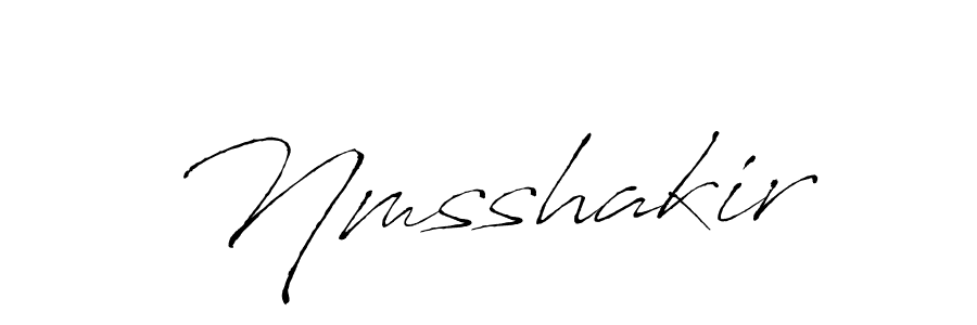 Make a beautiful signature design for name Nmsshakir. Use this online signature maker to create a handwritten signature for free. Nmsshakir signature style 6 images and pictures png