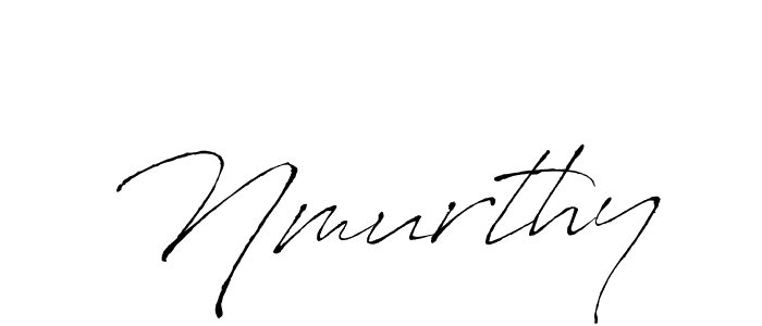 Make a beautiful signature design for name Nmurthy. With this signature (Antro_Vectra) style, you can create a handwritten signature for free. Nmurthy signature style 6 images and pictures png