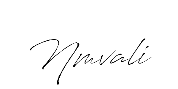 How to make Nmvali name signature. Use Antro_Vectra style for creating short signs online. This is the latest handwritten sign. Nmvali signature style 6 images and pictures png