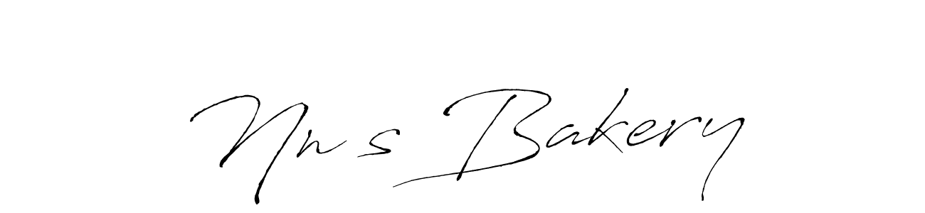 Create a beautiful signature design for name Nn’s Bakery. With this signature (Antro_Vectra) fonts, you can make a handwritten signature for free. Nn’s Bakery signature style 6 images and pictures png