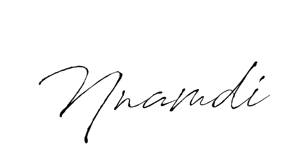 Design your own signature with our free online signature maker. With this signature software, you can create a handwritten (Antro_Vectra) signature for name Nnamdi. Nnamdi signature style 6 images and pictures png