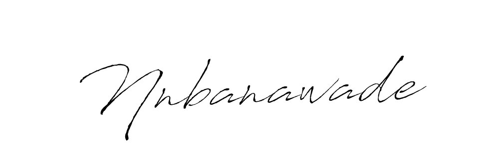 How to make Nnbanawade signature? Antro_Vectra is a professional autograph style. Create handwritten signature for Nnbanawade name. Nnbanawade signature style 6 images and pictures png