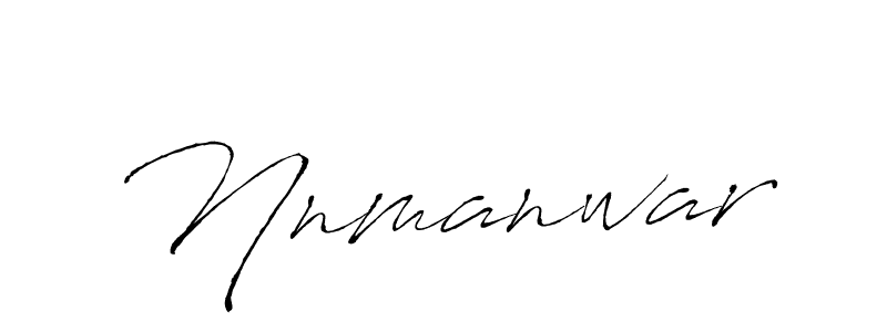 How to make Nnmanwar name signature. Use Antro_Vectra style for creating short signs online. This is the latest handwritten sign. Nnmanwar signature style 6 images and pictures png