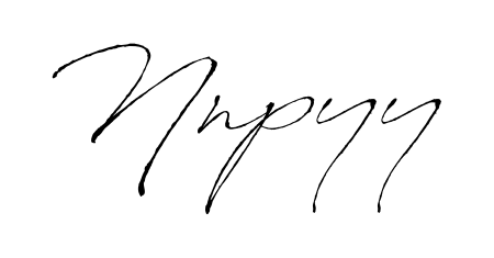 Also we have Nnpyy name is the best signature style. Create professional handwritten signature collection using Antro_Vectra autograph style. Nnpyy signature style 6 images and pictures png