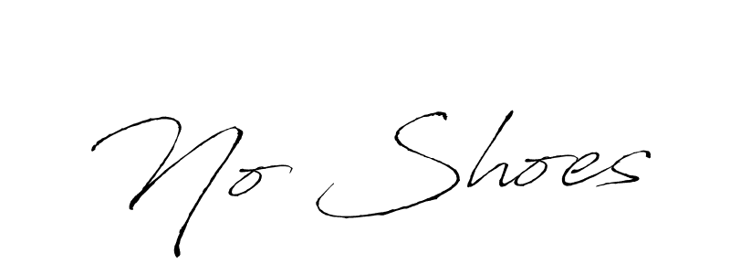 Use a signature maker to create a handwritten signature online. With this signature software, you can design (Antro_Vectra) your own signature for name No Shoes. No Shoes signature style 6 images and pictures png