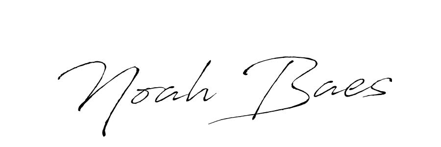 Make a beautiful signature design for name Noah Baes. With this signature (Antro_Vectra) style, you can create a handwritten signature for free. Noah Baes signature style 6 images and pictures png