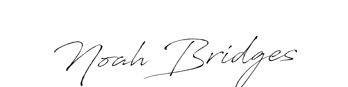How to make Noah Bridges name signature. Use Antro_Vectra style for creating short signs online. This is the latest handwritten sign. Noah Bridges signature style 6 images and pictures png