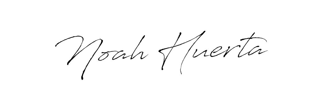Make a beautiful signature design for name Noah Huerta. With this signature (Antro_Vectra) style, you can create a handwritten signature for free. Noah Huerta signature style 6 images and pictures png