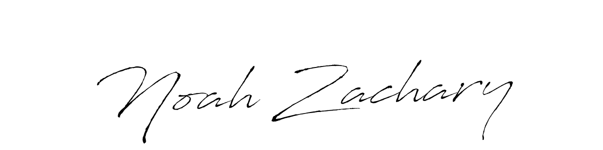 Design your own signature with our free online signature maker. With this signature software, you can create a handwritten (Antro_Vectra) signature for name Noah Zachary. Noah Zachary signature style 6 images and pictures png