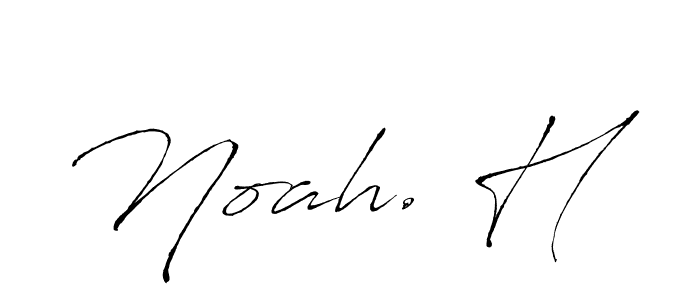 You should practise on your own different ways (Antro_Vectra) to write your name (Noah. H) in signature. don't let someone else do it for you. Noah. H signature style 6 images and pictures png
