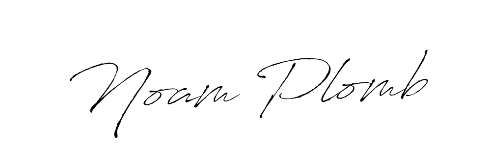 Noam Plomb stylish signature style. Best Handwritten Sign (Antro_Vectra) for my name. Handwritten Signature Collection Ideas for my name Noam Plomb. Noam Plomb signature style 6 images and pictures png