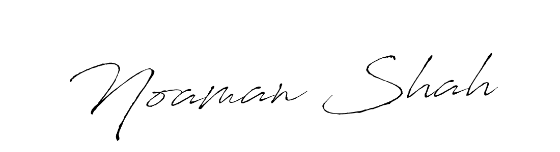 Noaman Shah stylish signature style. Best Handwritten Sign (Antro_Vectra) for my name. Handwritten Signature Collection Ideas for my name Noaman Shah. Noaman Shah signature style 6 images and pictures png