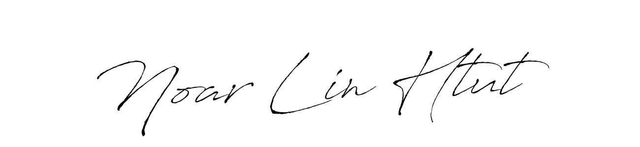 Design your own signature with our free online signature maker. With this signature software, you can create a handwritten (Antro_Vectra) signature for name Noar Lin Htut. Noar Lin Htut signature style 6 images and pictures png