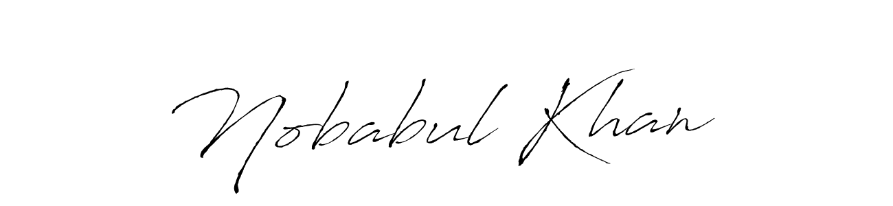 This is the best signature style for the Nobabul Khan  name. Also you like these signature font (Antro_Vectra). Mix name signature. Nobabul Khan  signature style 6 images and pictures png