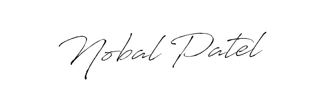Also we have Nobal Patel name is the best signature style. Create professional handwritten signature collection using Antro_Vectra autograph style. Nobal Patel signature style 6 images and pictures png