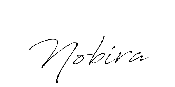 Nobira stylish signature style. Best Handwritten Sign (Antro_Vectra) for my name. Handwritten Signature Collection Ideas for my name Nobira. Nobira signature style 6 images and pictures png