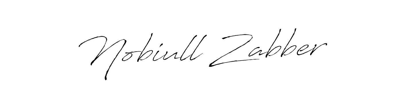 Similarly Antro_Vectra is the best handwritten signature design. Signature creator online .You can use it as an online autograph creator for name Nobiull Zabber. Nobiull Zabber signature style 6 images and pictures png