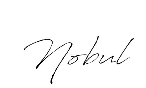 How to make Nobul signature? Antro_Vectra is a professional autograph style. Create handwritten signature for Nobul name. Nobul signature style 6 images and pictures png