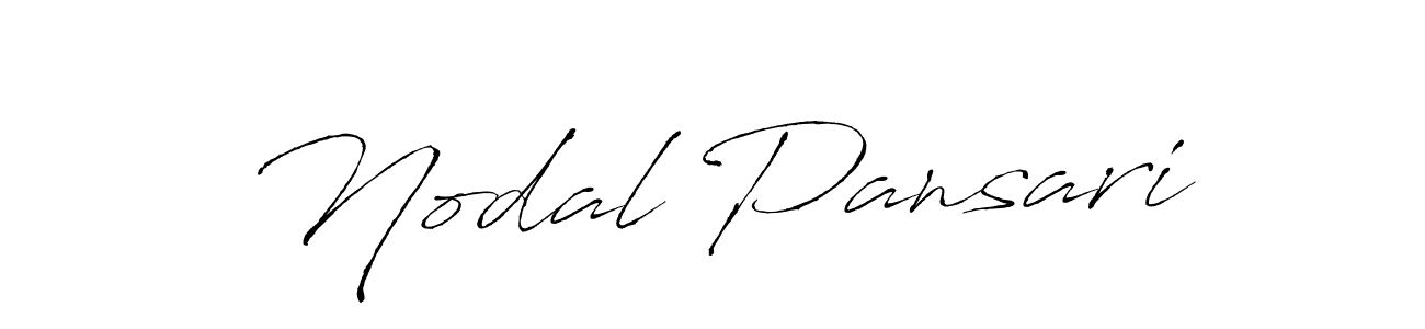 Here are the top 10 professional signature styles for the name Nodal Pansari. These are the best autograph styles you can use for your name. Nodal Pansari signature style 6 images and pictures png