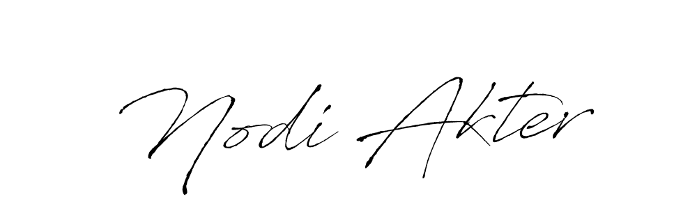 Also You can easily find your signature by using the search form. We will create Nodi Akter name handwritten signature images for you free of cost using Antro_Vectra sign style. Nodi Akter signature style 6 images and pictures png