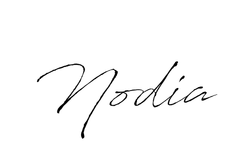 How to make Nodia signature? Antro_Vectra is a professional autograph style. Create handwritten signature for Nodia name. Nodia signature style 6 images and pictures png