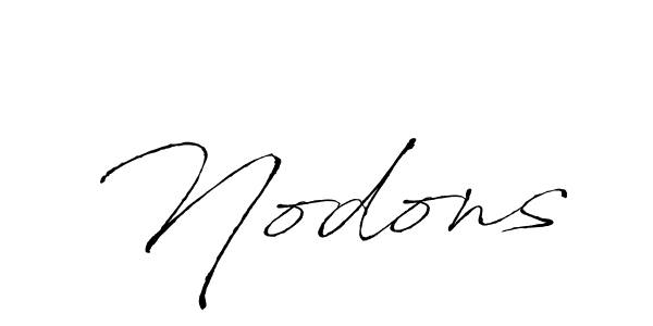 Similarly Antro_Vectra is the best handwritten signature design. Signature creator online .You can use it as an online autograph creator for name Nodons. Nodons signature style 6 images and pictures png