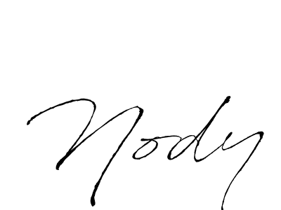 Nody stylish signature style. Best Handwritten Sign (Antro_Vectra) for my name. Handwritten Signature Collection Ideas for my name Nody. Nody signature style 6 images and pictures png