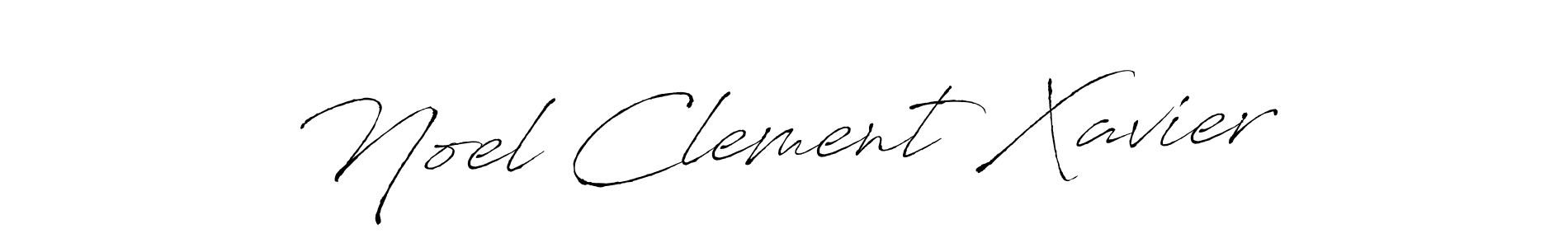 You should practise on your own different ways (Antro_Vectra) to write your name (Noel Clement Xavier) in signature. don't let someone else do it for you. Noel Clement Xavier signature style 6 images and pictures png