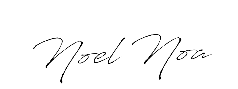 Design your own signature with our free online signature maker. With this signature software, you can create a handwritten (Antro_Vectra) signature for name Noel Noa. Noel Noa signature style 6 images and pictures png