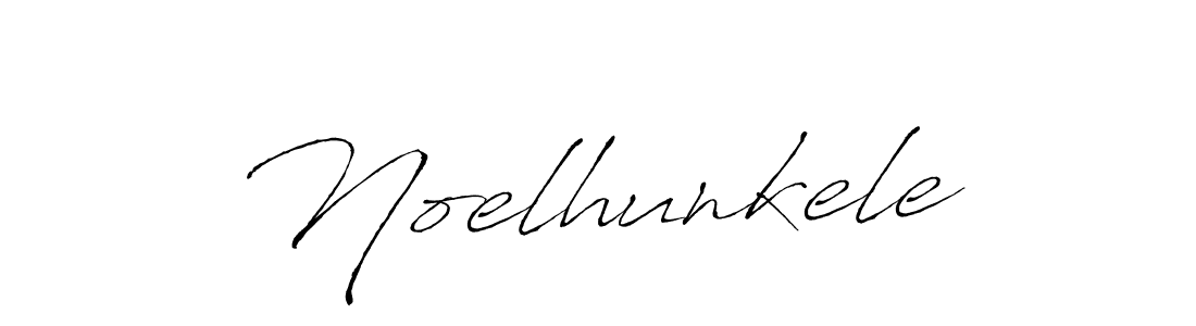 Make a beautiful signature design for name Noelhunkele. With this signature (Antro_Vectra) style, you can create a handwritten signature for free. Noelhunkele signature style 6 images and pictures png