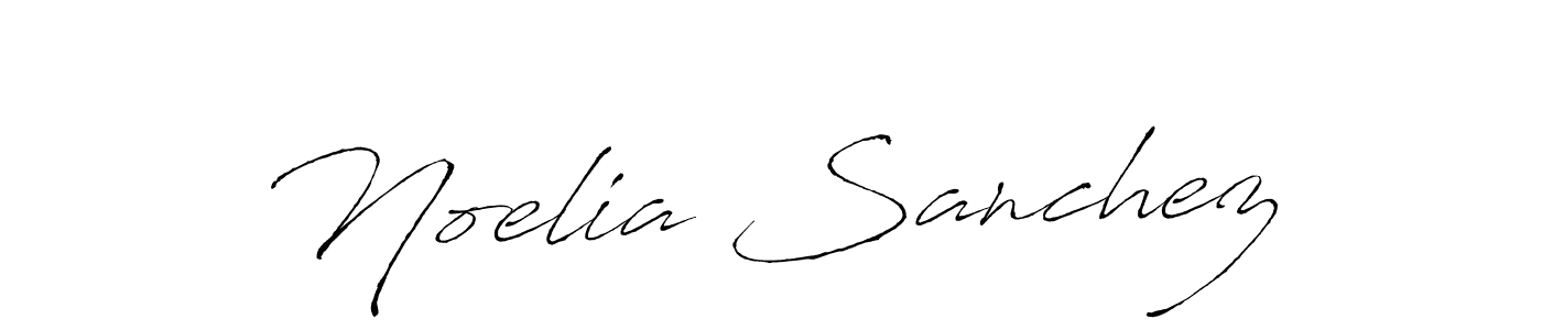 Noelia Sanchez stylish signature style. Best Handwritten Sign (Antro_Vectra) for my name. Handwritten Signature Collection Ideas for my name Noelia Sanchez. Noelia Sanchez signature style 6 images and pictures png