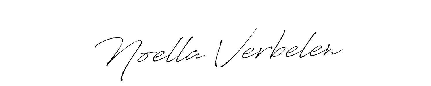 Antro_Vectra is a professional signature style that is perfect for those who want to add a touch of class to their signature. It is also a great choice for those who want to make their signature more unique. Get Noella Verbelen name to fancy signature for free. Noella Verbelen signature style 6 images and pictures png