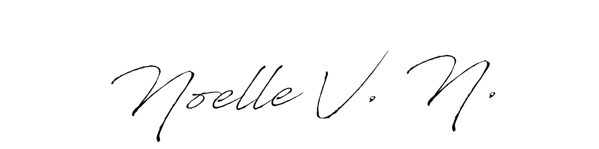 Use a signature maker to create a handwritten signature online. With this signature software, you can design (Antro_Vectra) your own signature for name Noelle V. N.. Noelle V. N. signature style 6 images and pictures png