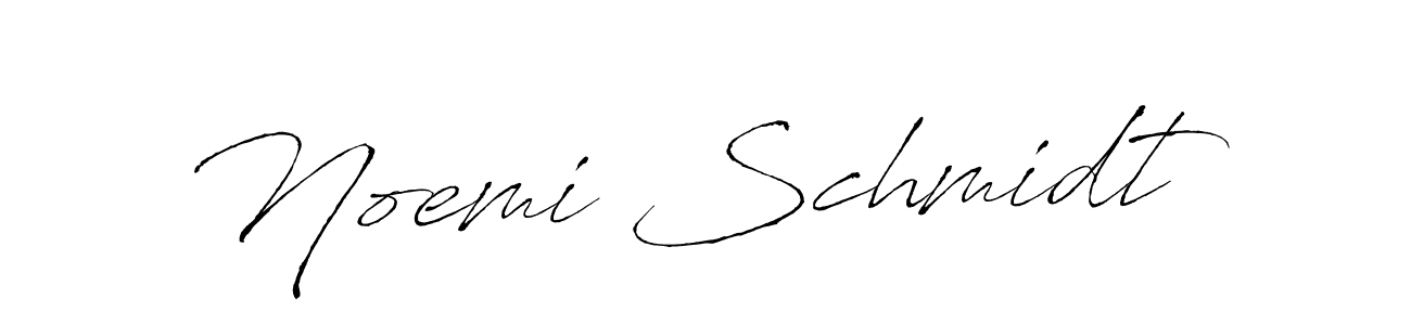 Create a beautiful signature design for name Noemi Schmidt. With this signature (Antro_Vectra) fonts, you can make a handwritten signature for free. Noemi Schmidt signature style 6 images and pictures png