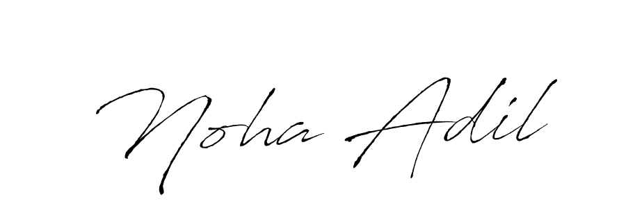 This is the best signature style for the Noha Adil name. Also you like these signature font (Antro_Vectra). Mix name signature. Noha Adil signature style 6 images and pictures png
