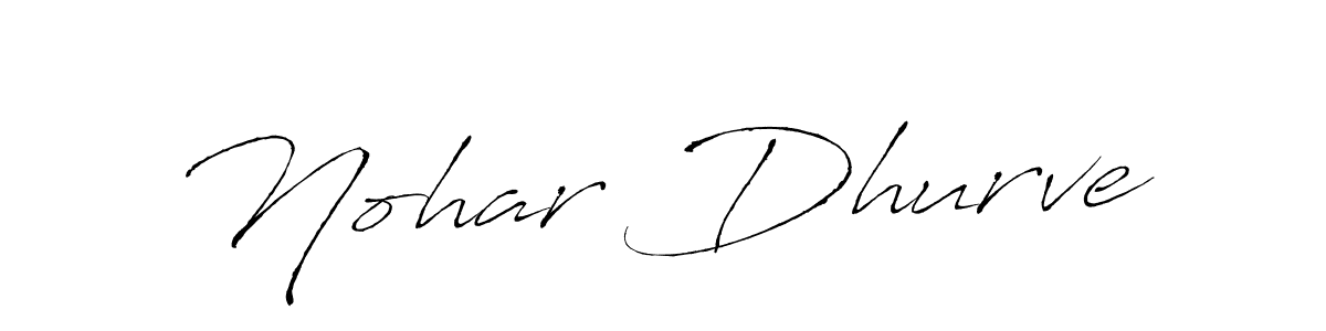Antro_Vectra is a professional signature style that is perfect for those who want to add a touch of class to their signature. It is also a great choice for those who want to make their signature more unique. Get Nohar Dhurve name to fancy signature for free. Nohar Dhurve signature style 6 images and pictures png