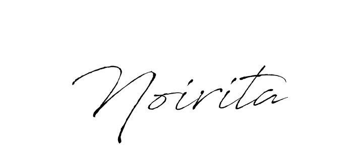 Noirita stylish signature style. Best Handwritten Sign (Antro_Vectra) for my name. Handwritten Signature Collection Ideas for my name Noirita. Noirita signature style 6 images and pictures png
