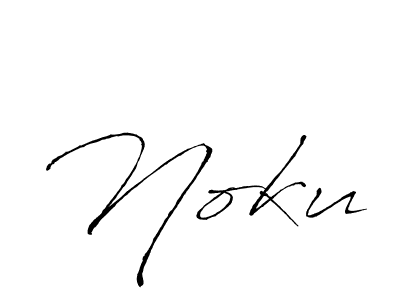 How to make Noku signature? Antro_Vectra is a professional autograph style. Create handwritten signature for Noku name. Noku signature style 6 images and pictures png