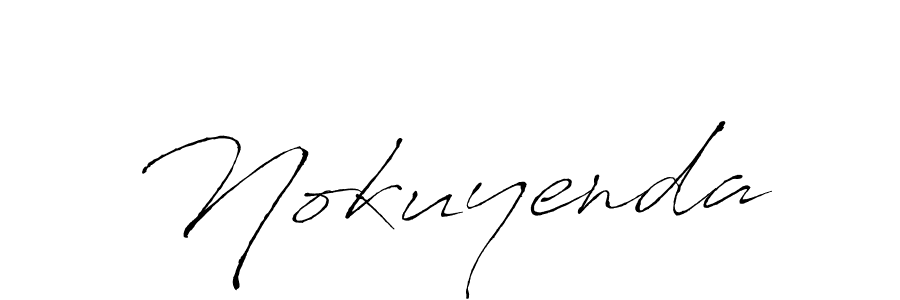 Create a beautiful signature design for name Nokuyenda. With this signature (Antro_Vectra) fonts, you can make a handwritten signature for free. Nokuyenda signature style 6 images and pictures png