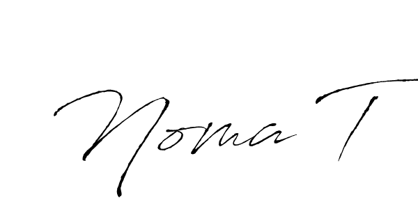 How to make Noma T name signature. Use Antro_Vectra style for creating short signs online. This is the latest handwritten sign. Noma T signature style 6 images and pictures png